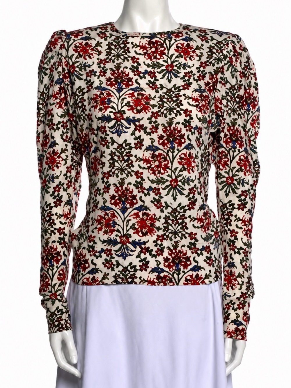 Isabel Marant silk floral blouse